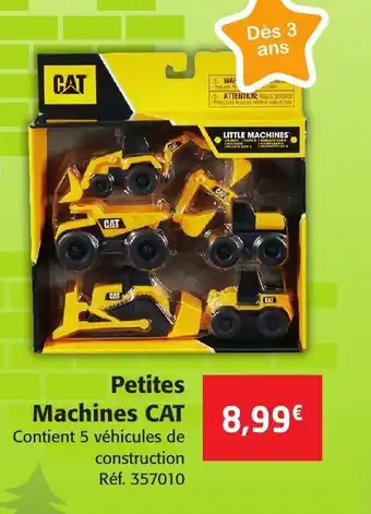 Colruyt Petites Machines CAT offre