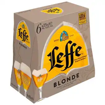 Auchan Bière Blonde Leffe offre