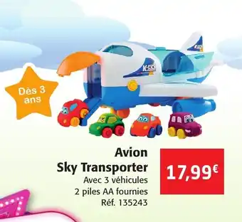 Colruyt Avion Sky Transporter offre