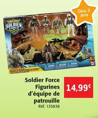 Colruyt Soldier Force Figurines offre
