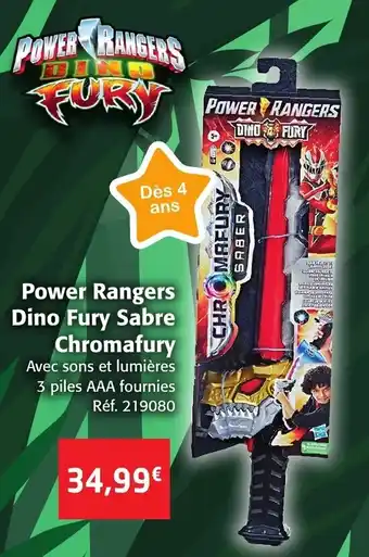 Power Rangers Dino Fury Sabre