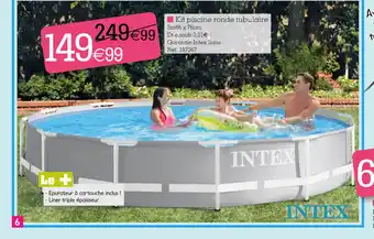 Kandy Kit piscine ronde tubulaire offre