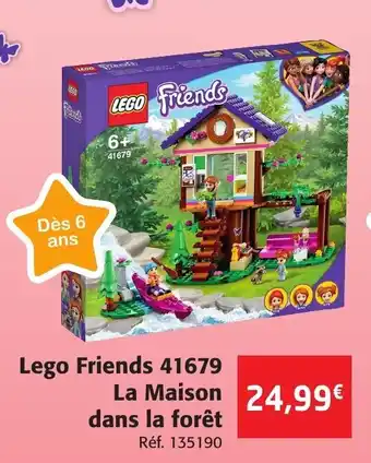 Colruyt Lego Friends 41679 La Maison dans la forêt offre