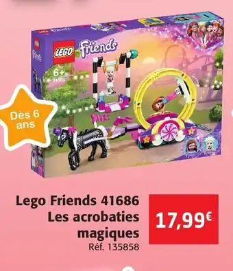 Lego Friends 41686 Les acrobaties magiques