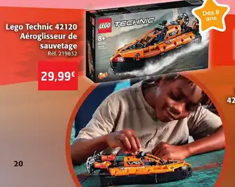Lego Technic 42120 Aéroglisseur de sauvetage