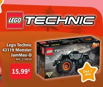 Lego Technic 42119 Monster JamMax-D