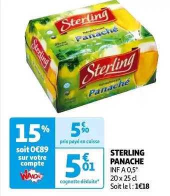 Auchan STERLING PANACHE offre