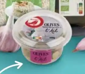Auchan OLIVES À L'AIL AUCHAN offre