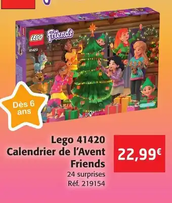Lego 41420 Calendrier de l'Avent Friends