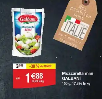 Mozzarella mini GALBANI