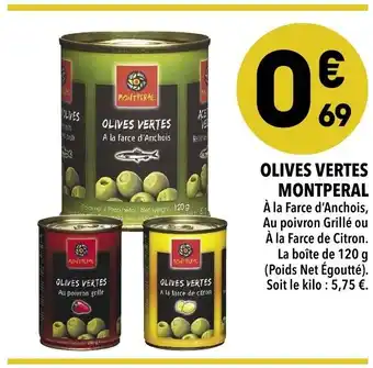 Olives Vertes Montperal