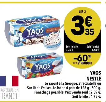 Supeco Yaos Nestlé offre