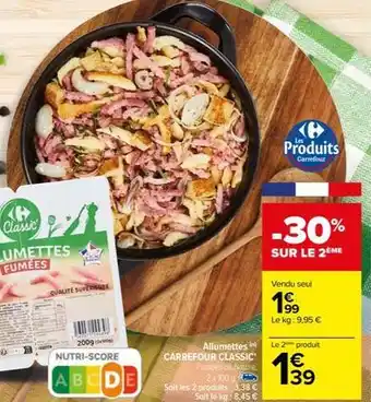 Carrefour Drive Carrefour - allumettes classic offre