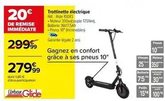 Carrefour Drive Trottinette électrique offre