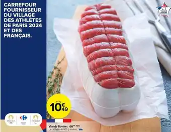 Carrefour Drive Viande bovine: rôti offre