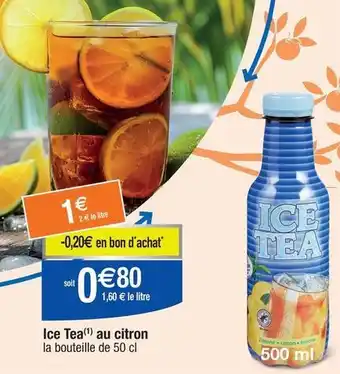 Migros Ice tea - au citron offre