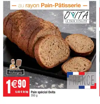 Cora x Carrefour Pain Spècial Ovita offre