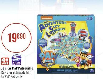 Géant Casino Jeu la pat’patrouille offre