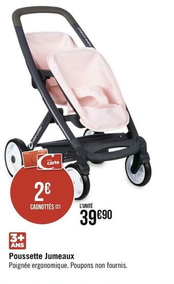 Poussette jumeaux