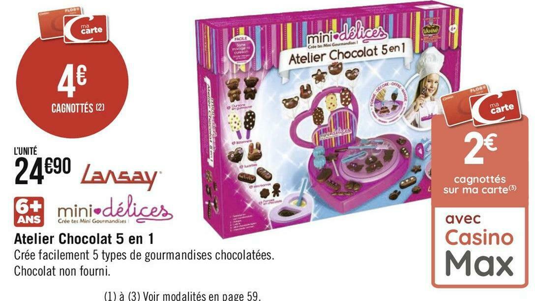 atelier chocolat 5 en 1