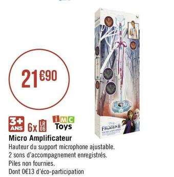 Géant Casino Micro amplificateur offre