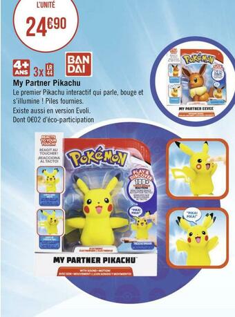 Pokemon my partner pikachu
