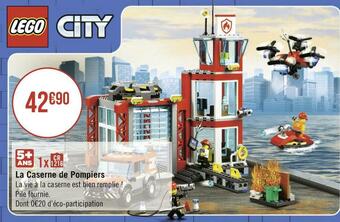 Lego la caserne de pompiers