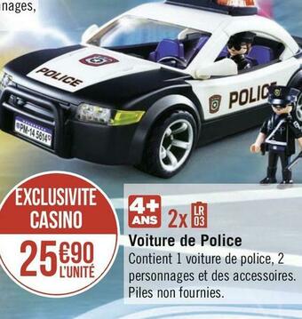 Playmobil voiture de police
