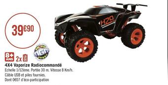 Mgm 4x4 vaporize radiocommandé