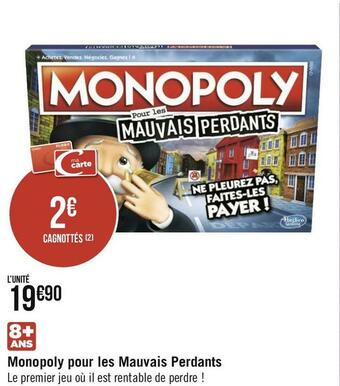 Monopoly pour les mauvais perdants