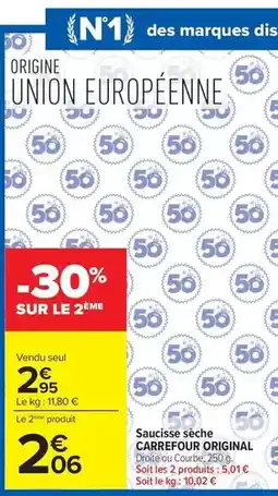 Carrefour Drive Carrefour - jambon serrano s.t.g. filière qualité offre