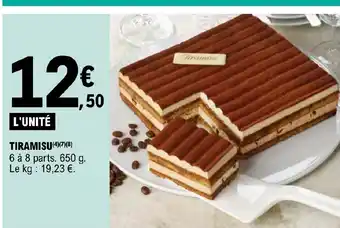 E.Leclerc TIRAMISU (4)(7)(8) offre