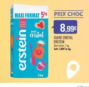 Match ERSTEIN SUCRE CRISTAL offre