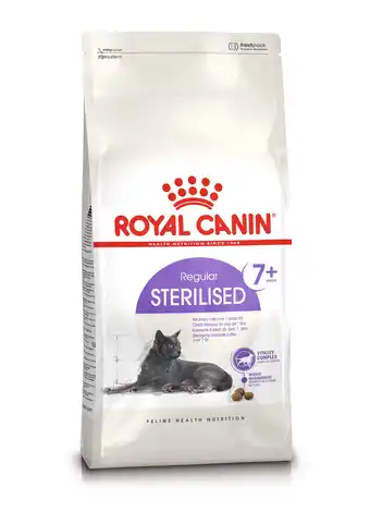 Gamm vert Croquettes Sterilised 7+ Royal Canin offre