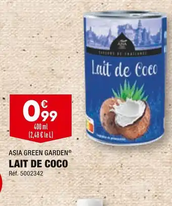 ALDI ASIA GREEN GARDEN LAIT DE COCO offre