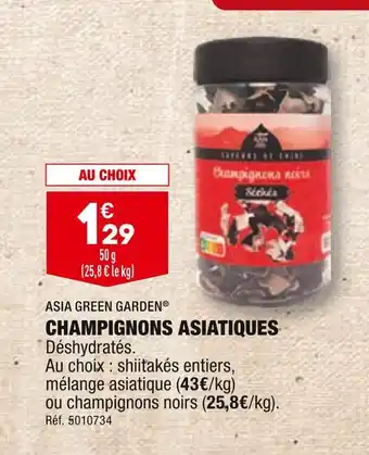 ALDI ASIA GREEN GARDEN CHAMPIGNONS ASIATIQUES offre