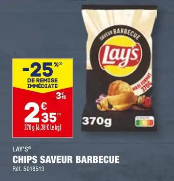 ALDI LAY'S CHIPS SAVEUR BARBECUE offre