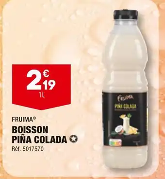 ALDI FRUIMA BOISSON PIÑA COLADA offre