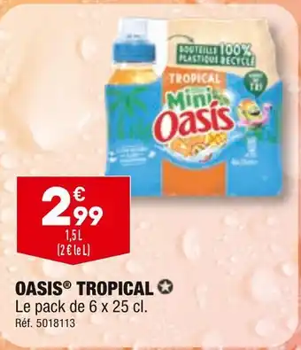 ALDI OASIS OASIS TROPICAL offre