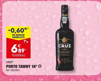 ALDI CRUZ PORTO TAWNY 18° offre