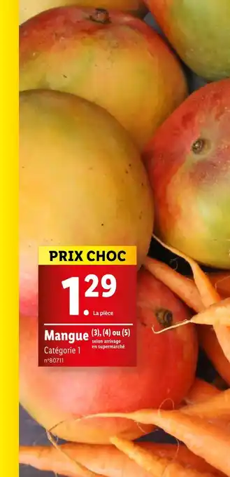 Lidl Mangue offre