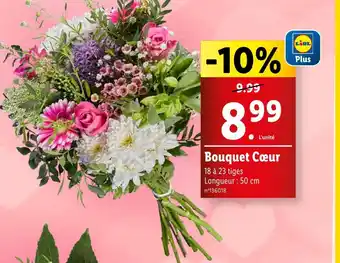 Lidl Bouquet Cœur offre