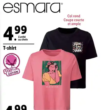 Lidl esmara T-shirt offre