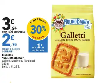 E.Leclerc BISCUITS "MULINO BIANCO" offre