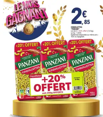E.Leclerc COQUILLETTES "PANZANI❞ offre