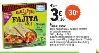 E.Leclerc KIT "OLD EL PASO" offre