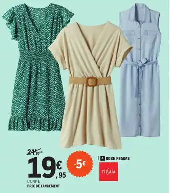 E.Leclerc ROBE FEMME offre