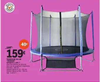 TRAMPOLINE 305 CM "WOODSUN"