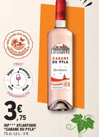 IGP*** ATLANTIQUE "CABANE DU PYLAâ