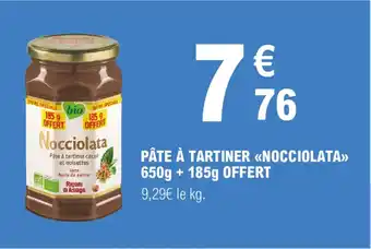 E.Leclerc PÂTE À TARTINER «NOCCIOLATA>> offre